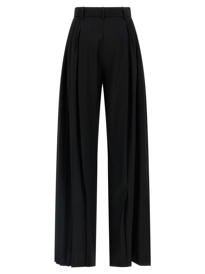 Giuseppe Di Morabito 100% Virgin Wool trousers in black — view 2