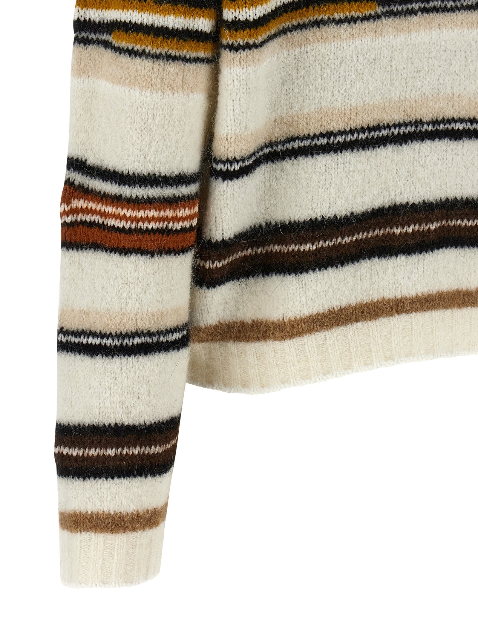 Missoni 43% polyester sweater in white — view 4