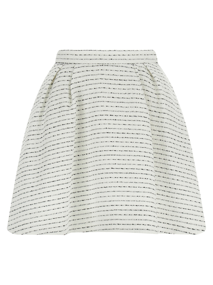 Alessandra Rich 55% Polyamide skirt in white