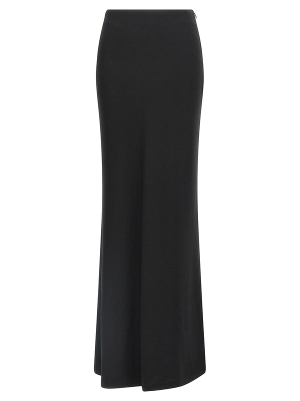 Alessandra Rich 96% virgin wool skirt in black