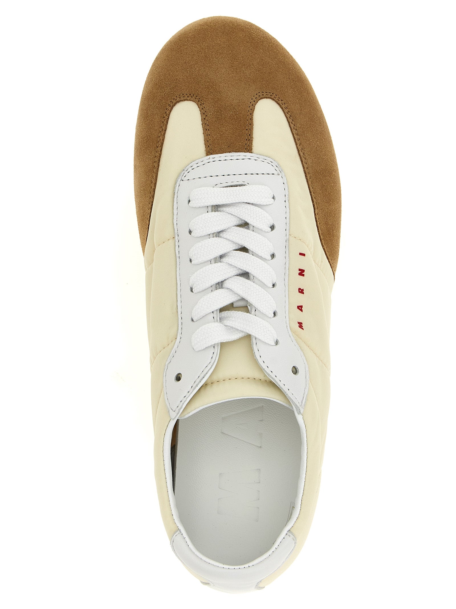Marni 100% Polyamide upper sneaker in beige — view 4