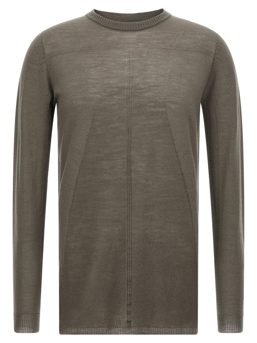 Rick Owens 100% Wool sweater in gray
