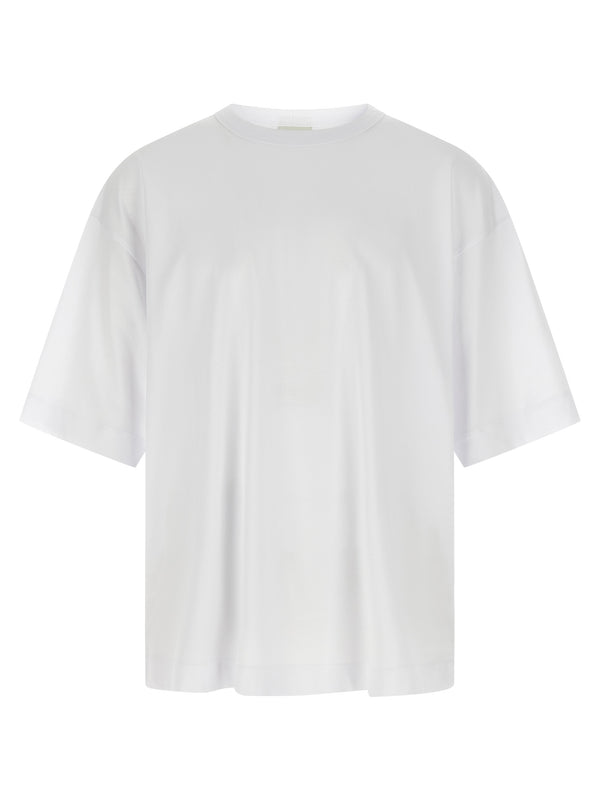 Dries Van Noten 100% cotton t-shirt in white