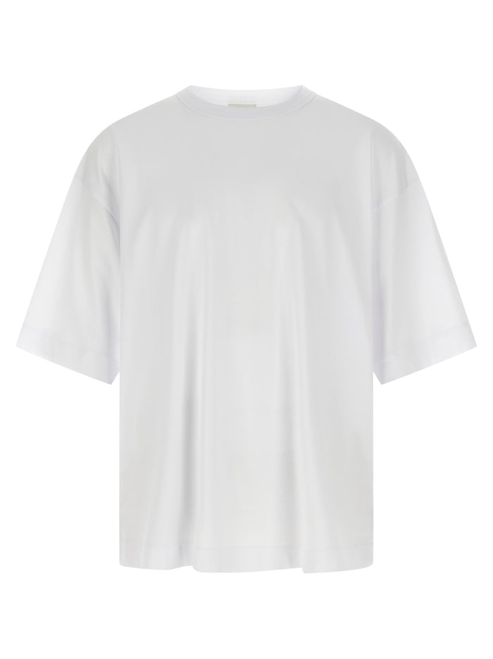 Dries Van Noten 100% cotton t-shirt in white
