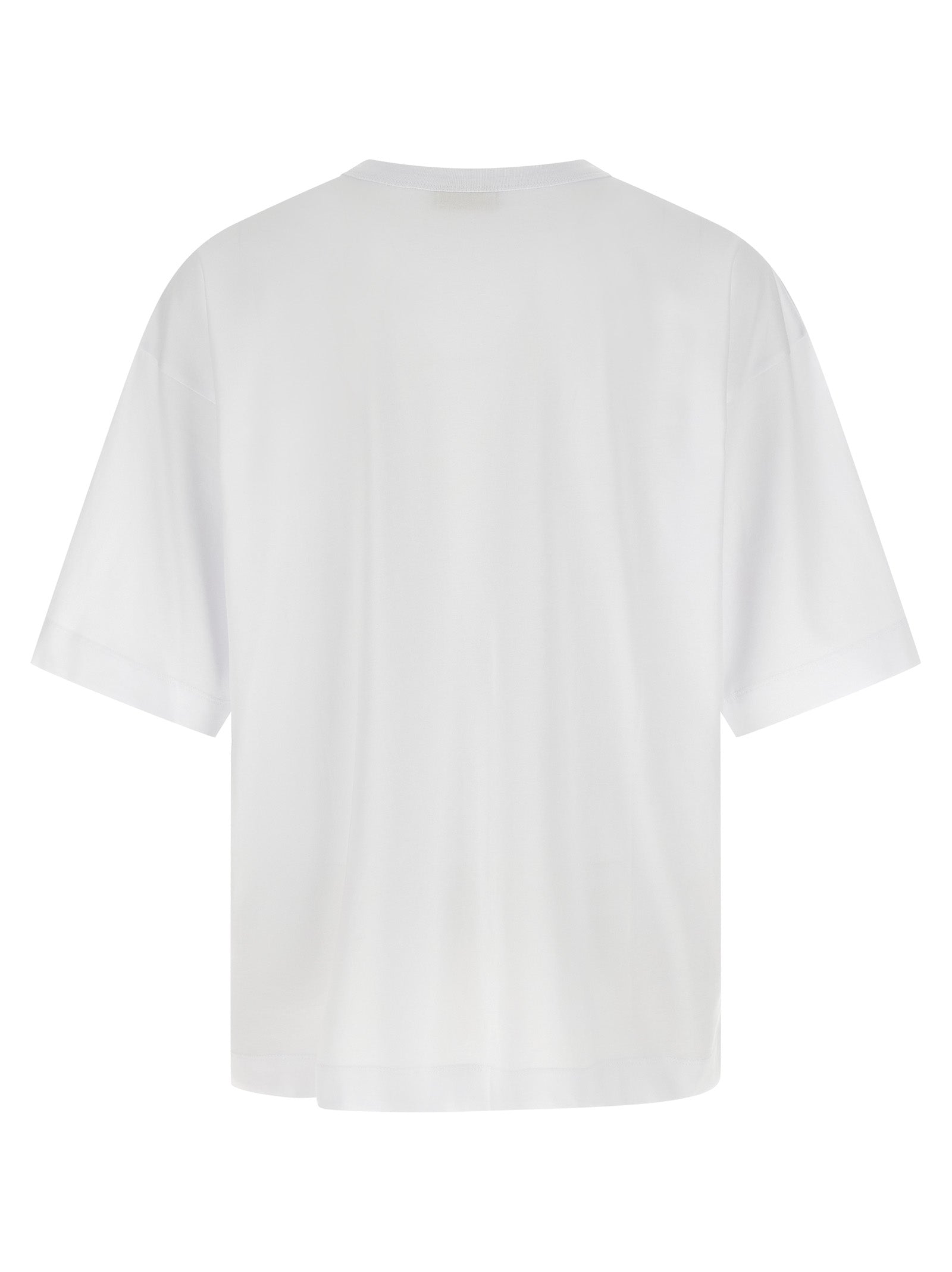 Dries Van Noten 100% cotton t-shirt in white — view 2
