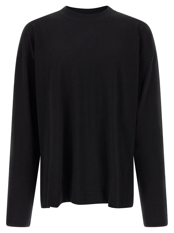 Dries Van Noten 100% cotton t-shirt in black