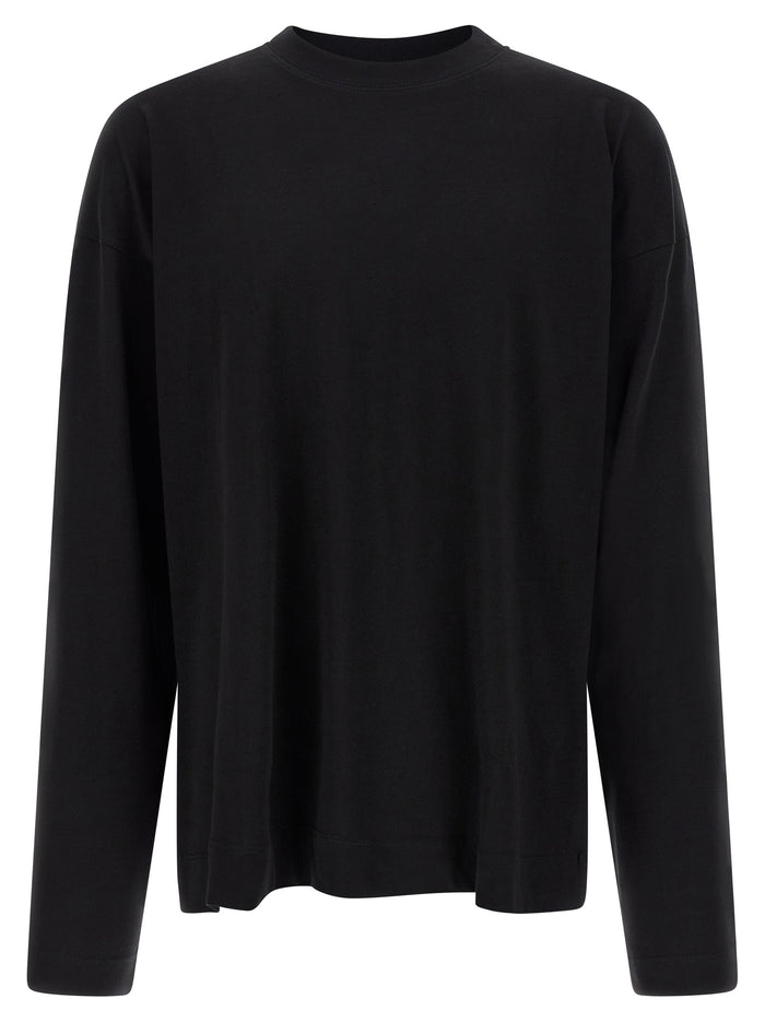 Dries Van Noten 100% cotton t-shirt in black