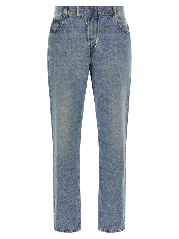 Balmain 100% Cotton jeans in blue
