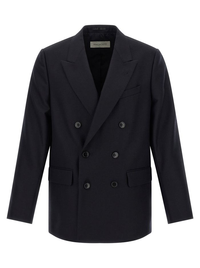 Dries Van Noten 100% Wool blazer in black