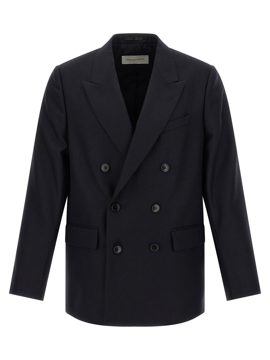 Dries Van Noten 100% Wool blazer in black