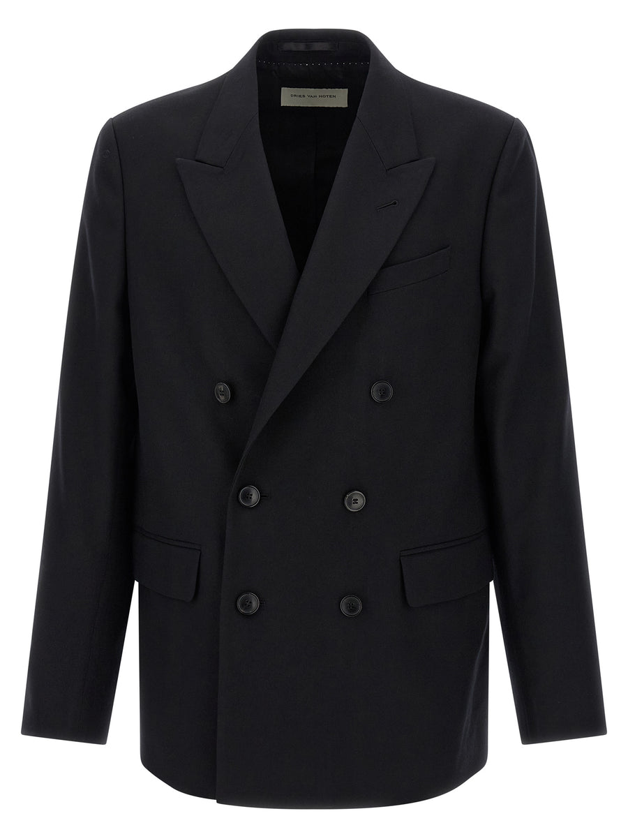 Dries Van Noten 100% Wool blazer in black