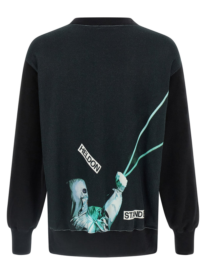 Undercover 100% Cotton sweatshirt in black — view 2