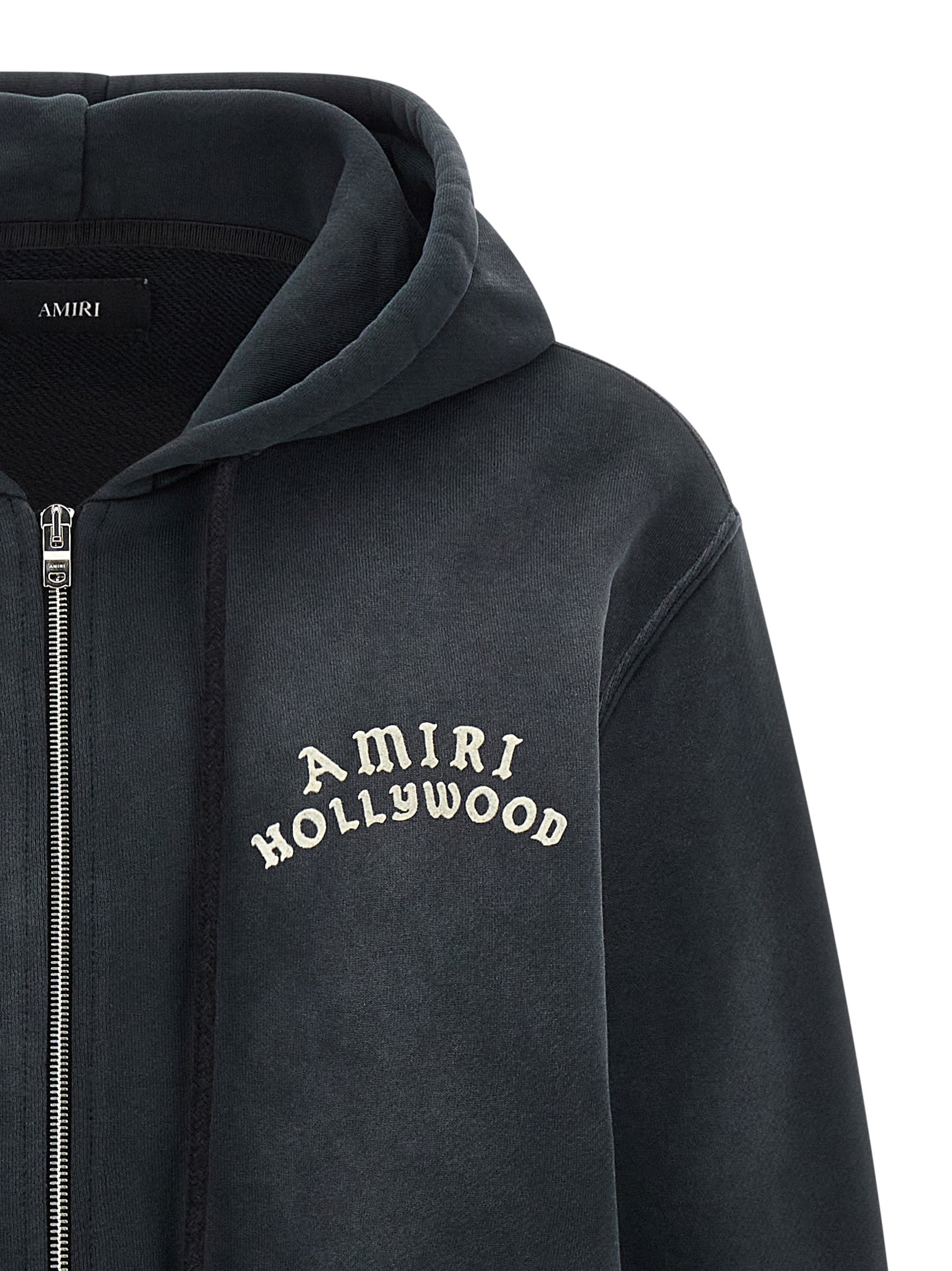 Amiri 100% Cotton hoodie in black — view 3