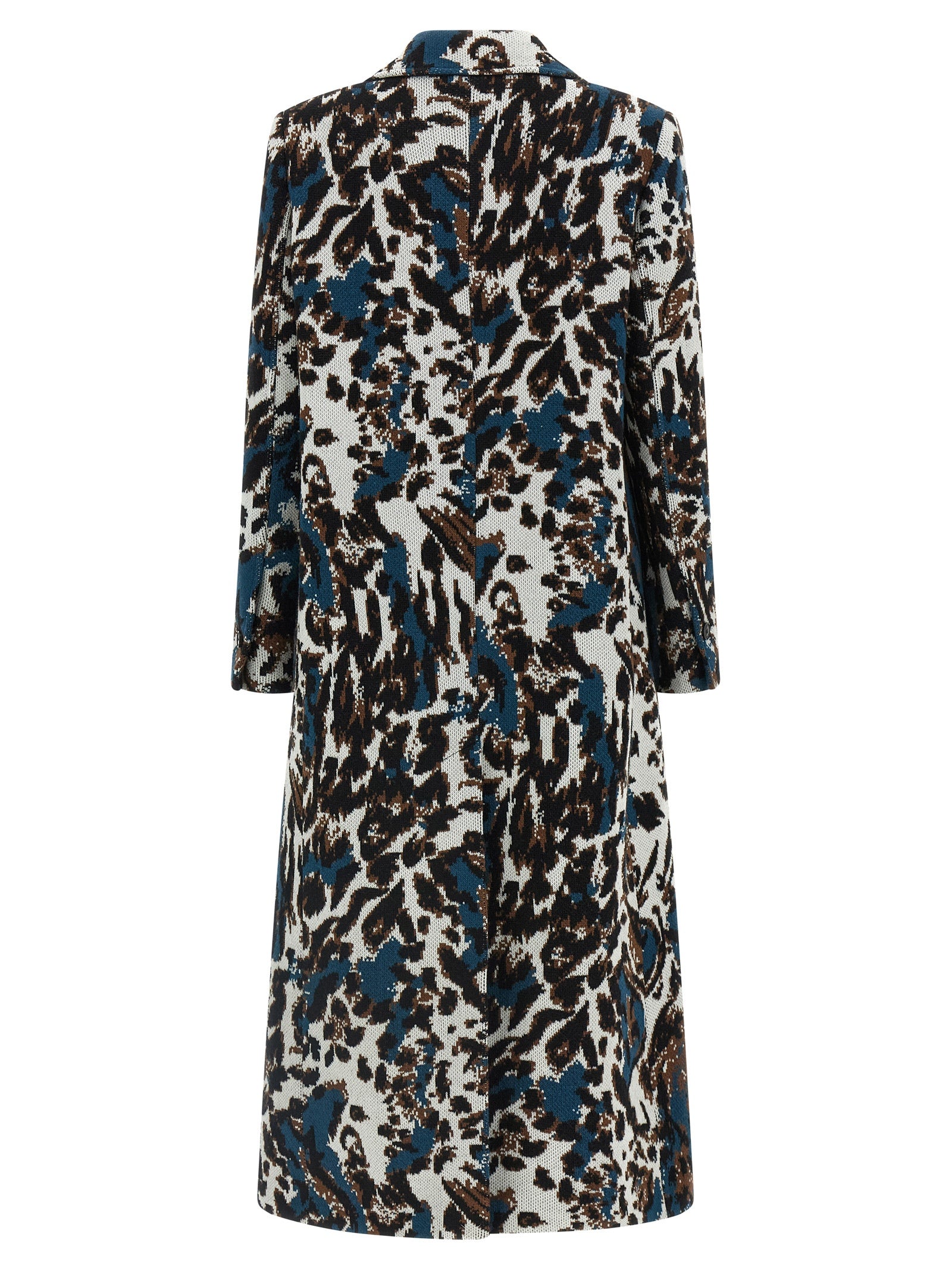 Missoni 71% Wool coat in multicolor — view 2