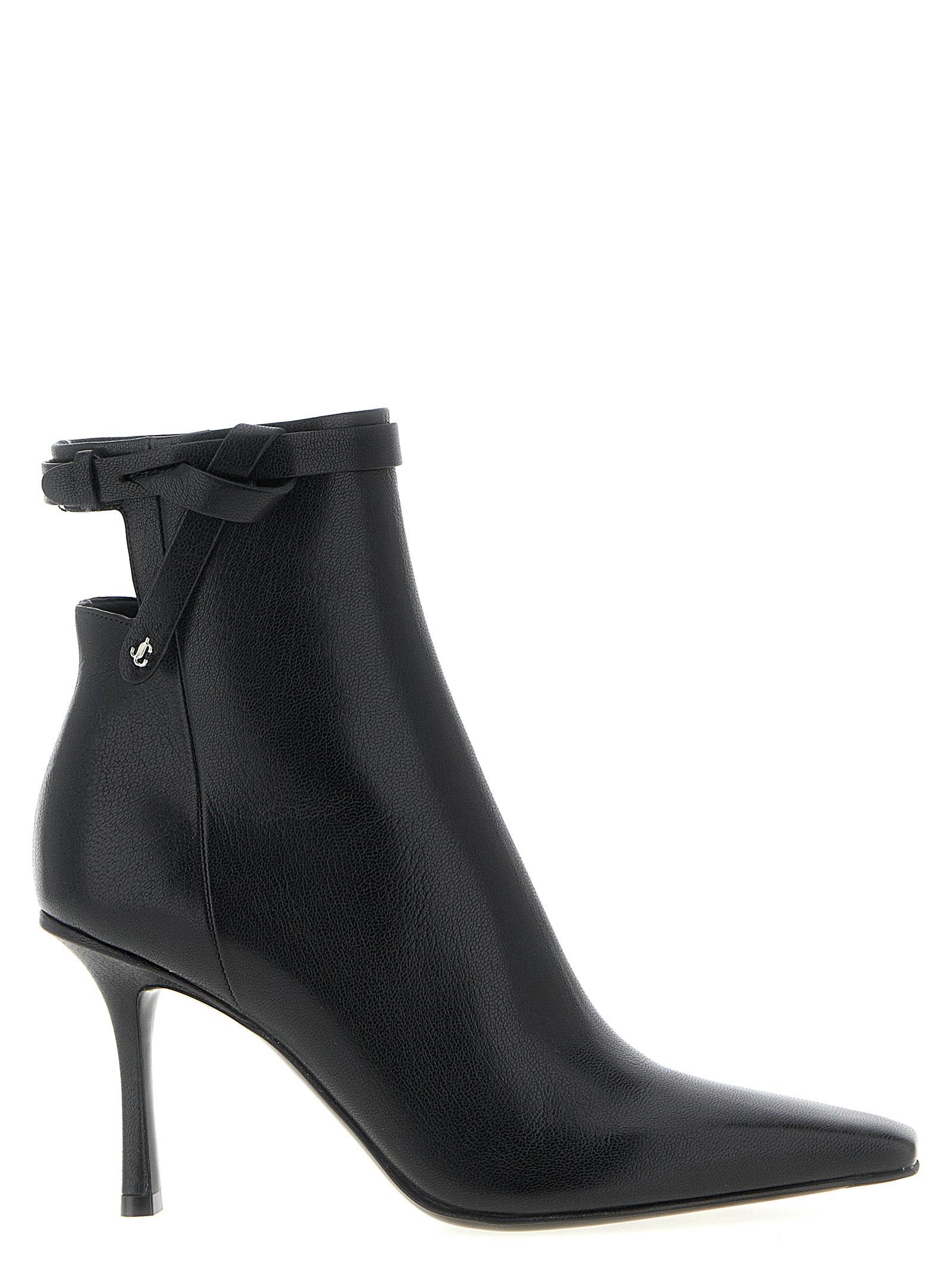 Jimmy Choo 85% Kidskin ankle boot in black