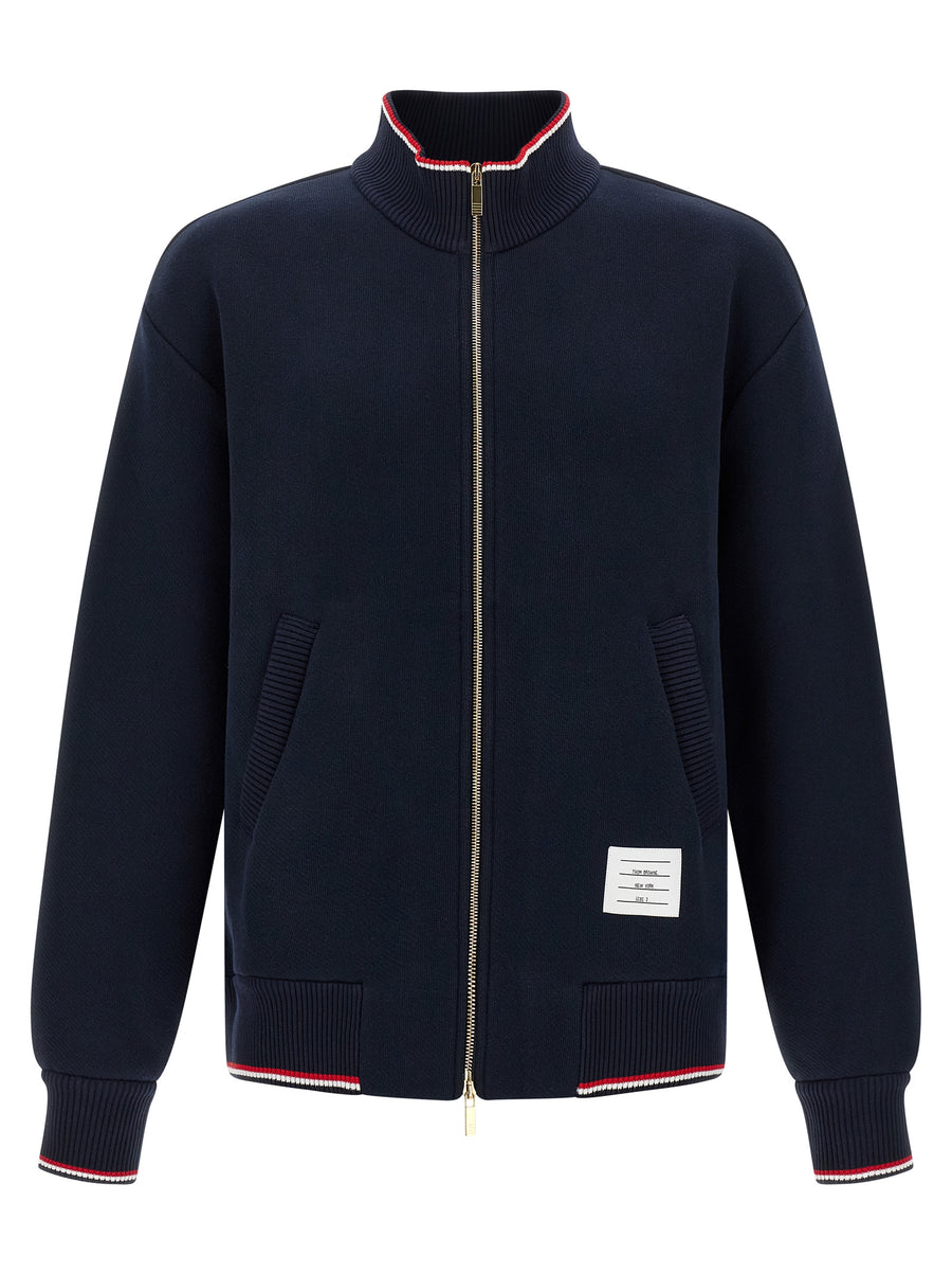 Thom Browne 92% Cotton sweatshirt in navy