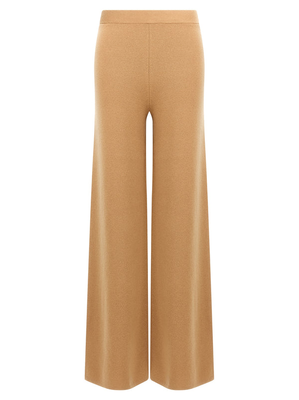 Max Mara 70% wool trousers in brown