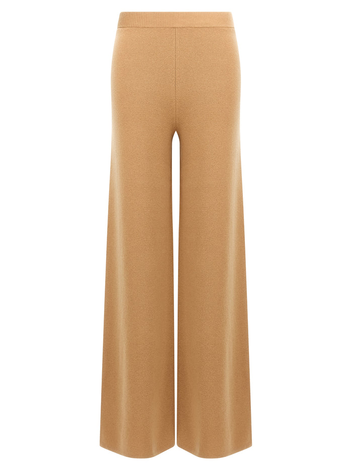 Max Mara 70% wool trousers in brown