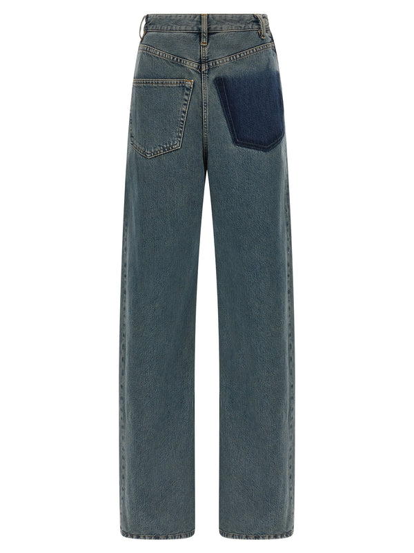 MM6 Maison Margiela 100% Cotton jeans in blue