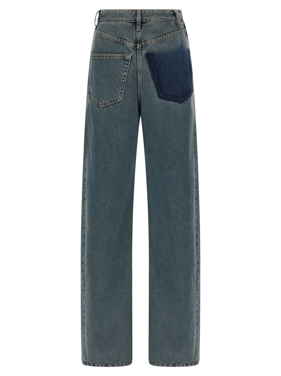 MM6 Maison Margiela 100% Cotton jeans in blue
