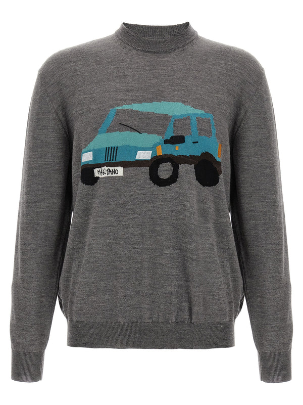 Magliano 100% Wool sweatshirt in gray