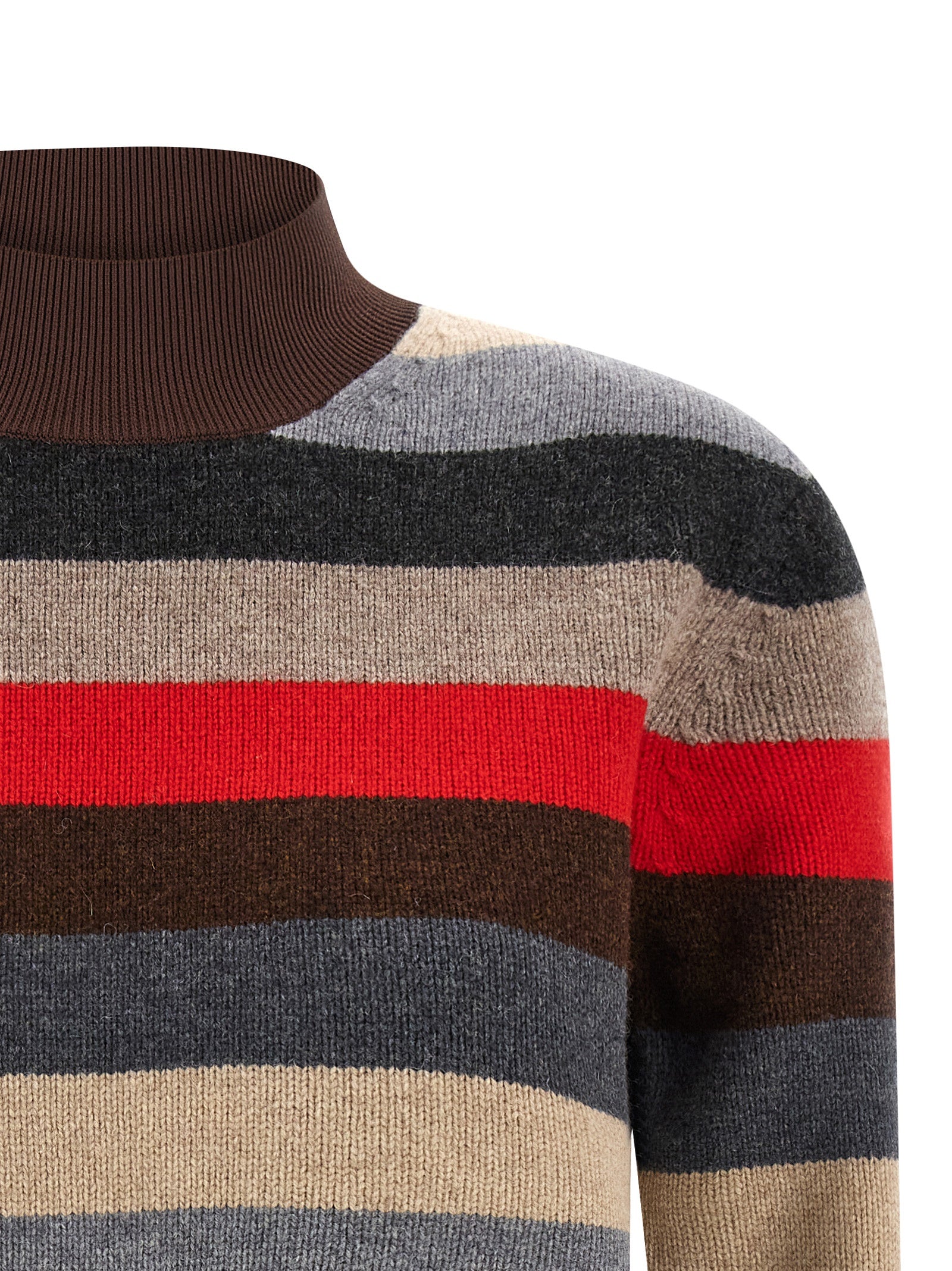 Tory Burch 100% Wool sweater in multicolor — view 3