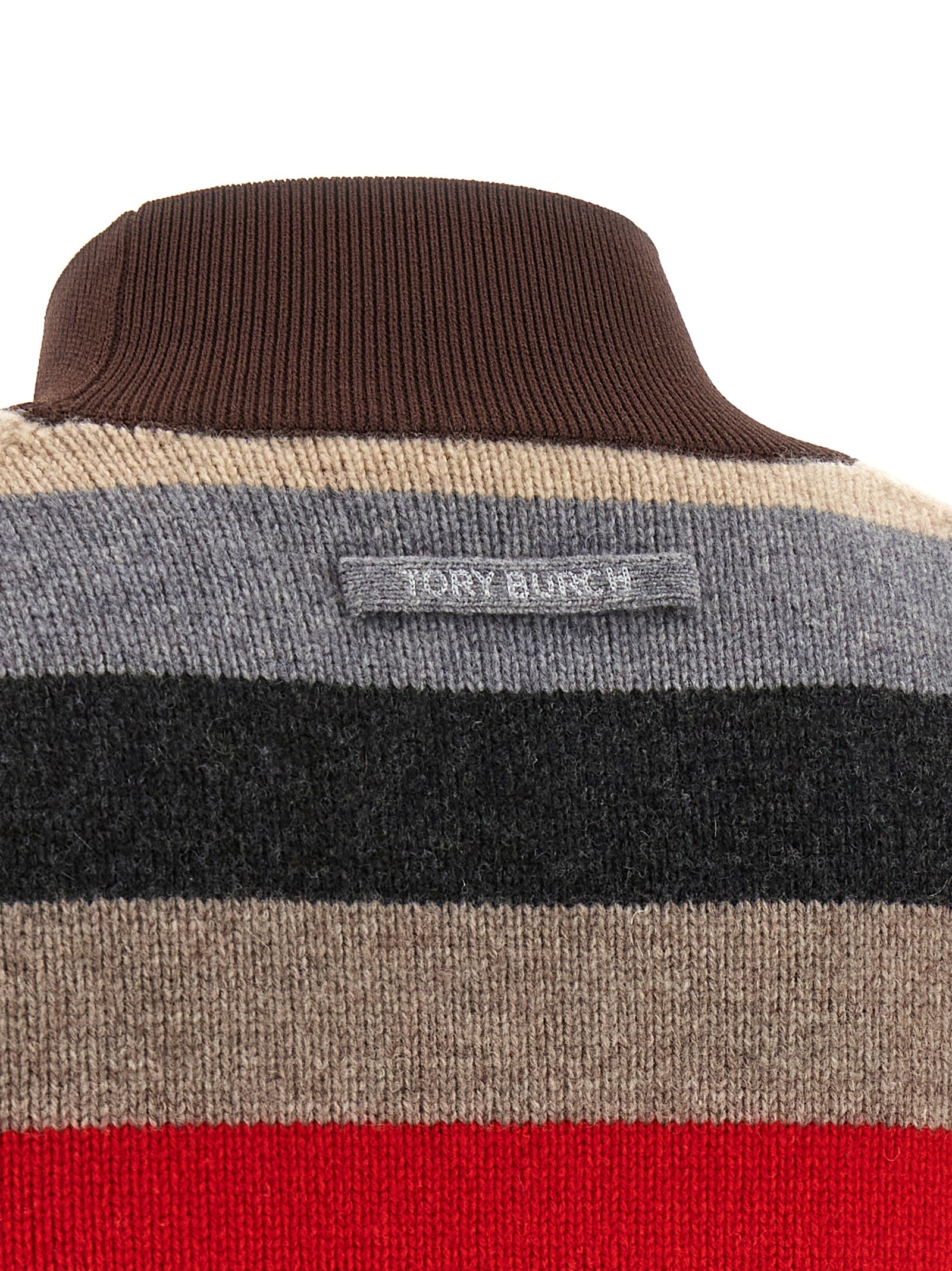 Tory Burch 100% Wool sweater in multicolor — view 4