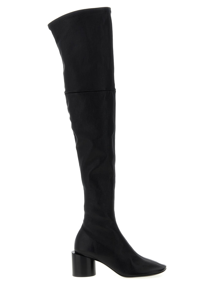 Jil Sander 100% leather (Ovis Aries) boot in black