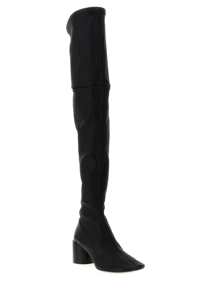 Jil Sander 100% leather (Ovis Aries) boot in black — view 2