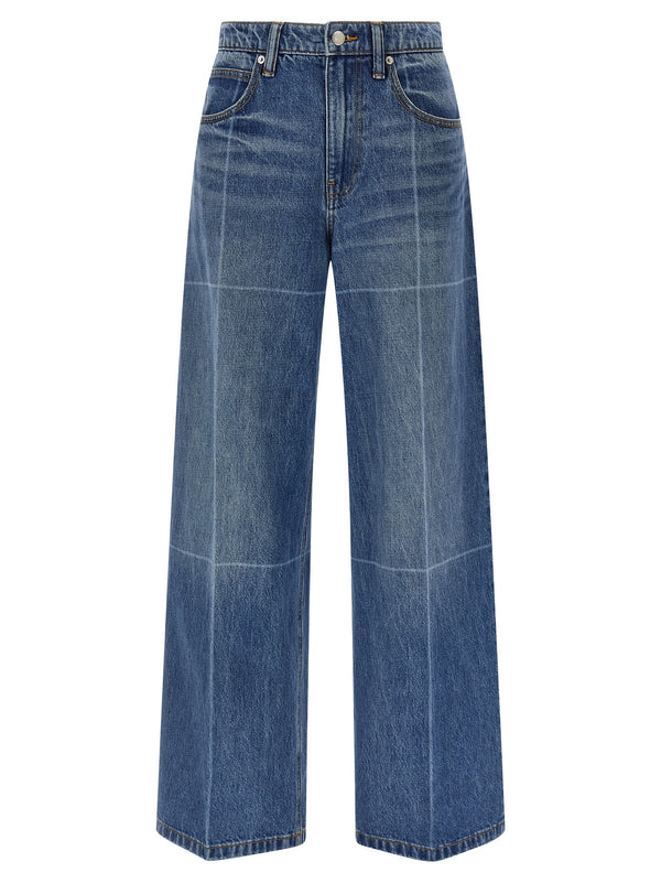Denim X Alexander Wang 100% cotton jeans in blue