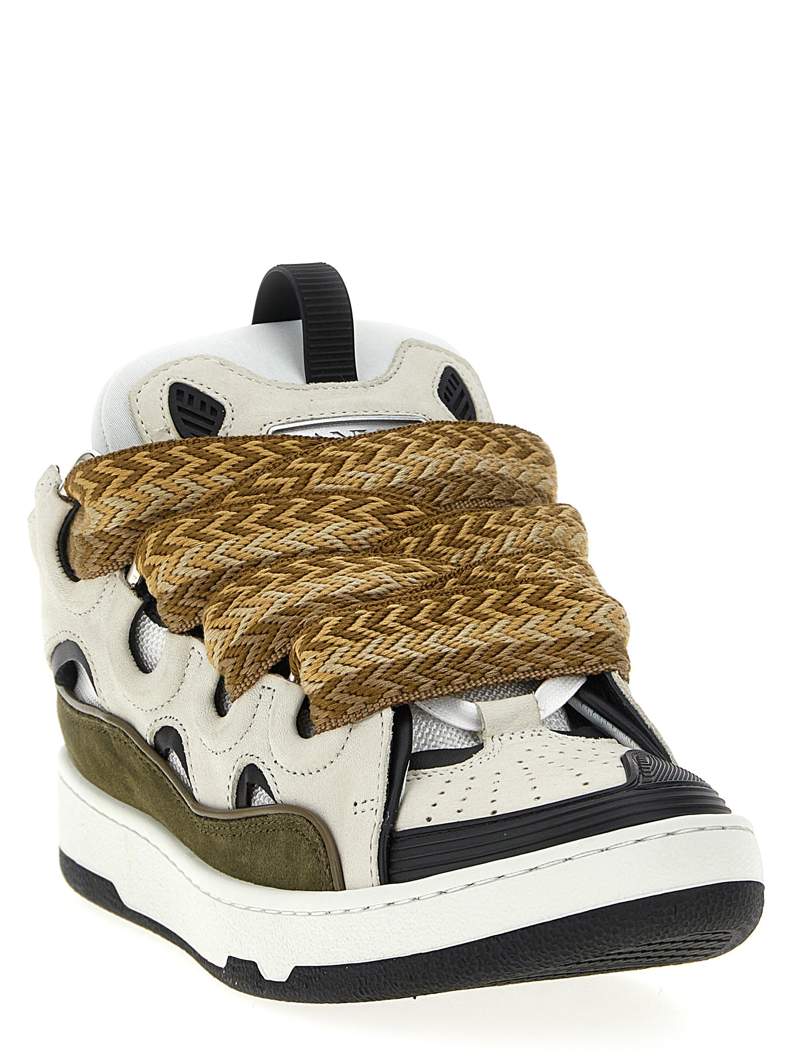 Lanvin 76% Calf Leather sneaker in multicolor — view 2