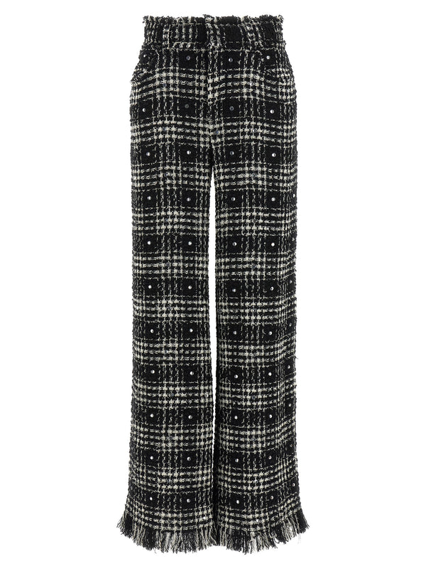 Giuseppe Di Morabito 45% cotton trousers in black