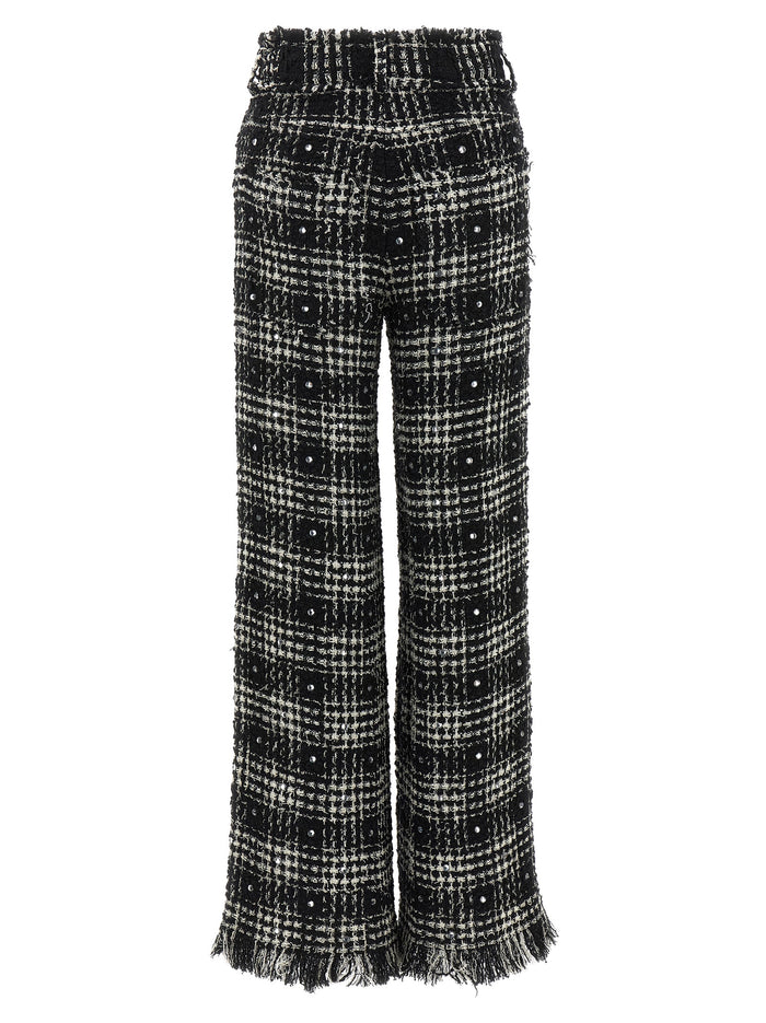 Giuseppe Di Morabito 45% cotton trousers in black — view 2