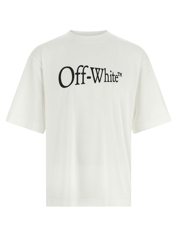 Off-White 100% cotton t-shirt in white