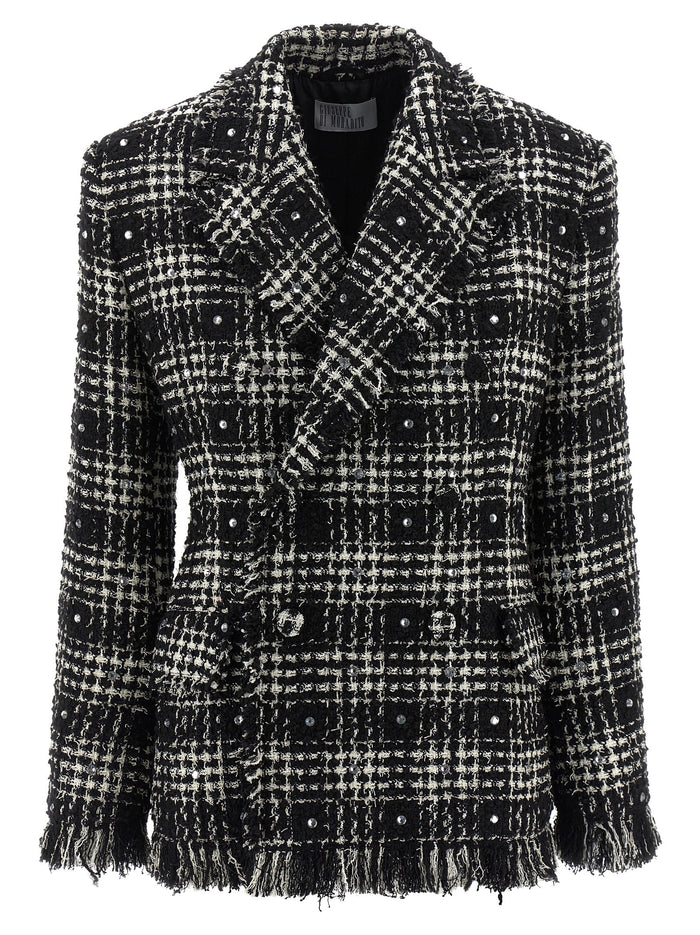 Giuseppe Di Morabito 45% cotton blazer in black