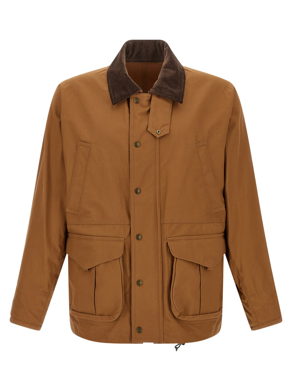 Junya Watanabe 100% Cotton jacket in brown