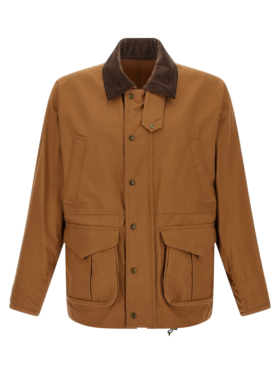 Junya Watanabe 100% Cotton jacket in brown