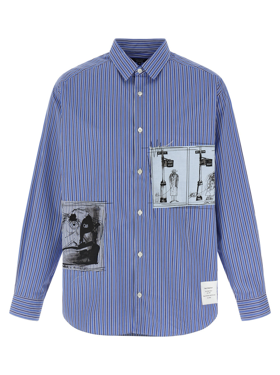 Comme des Garçons 100% Cotton shirt in blue