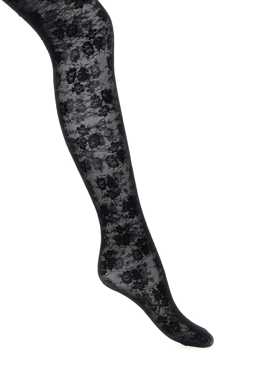 Valentino Garavani 91% polyamide leggings in black