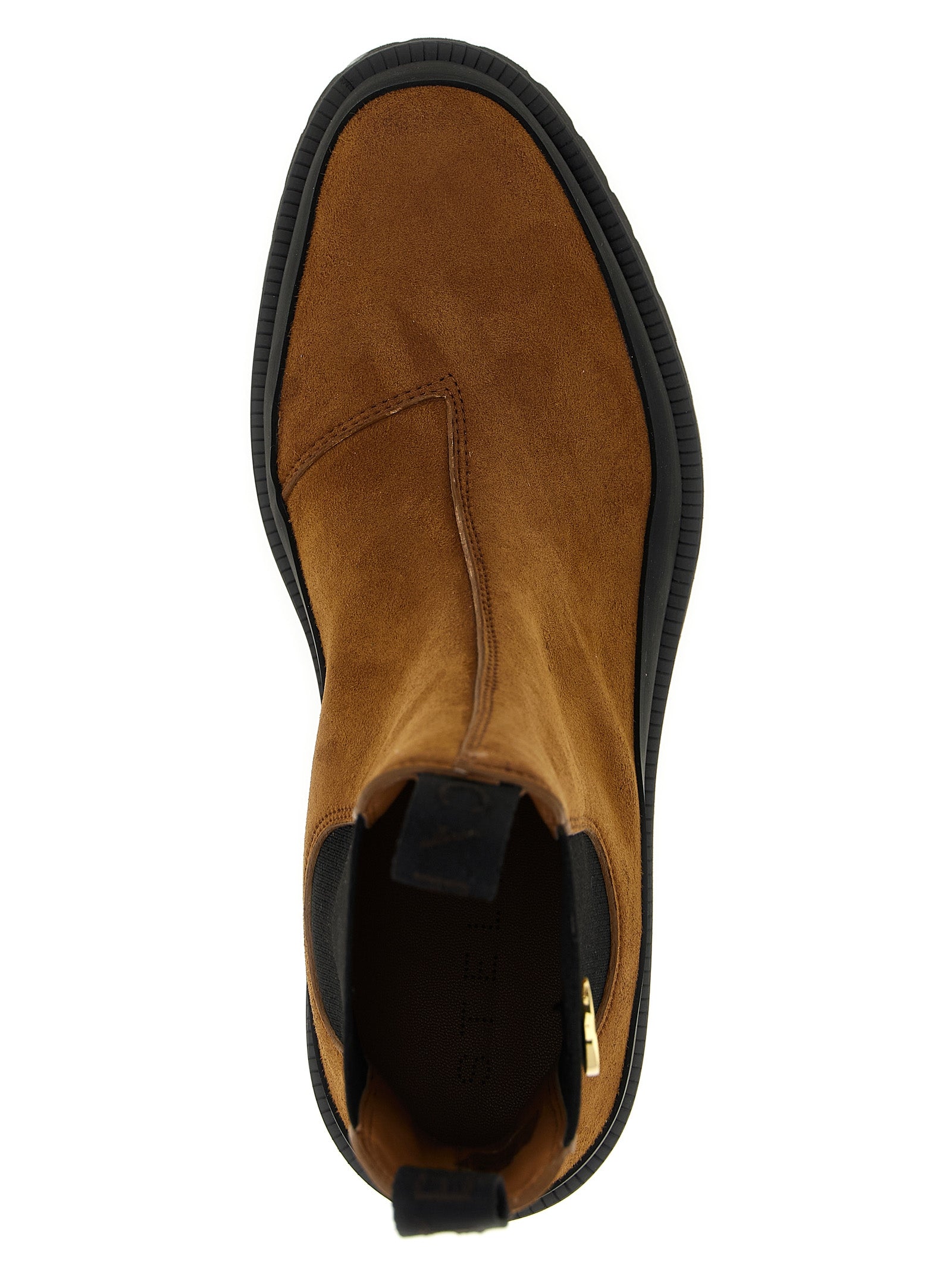 Stella McCartney 100% Viscose boot in brown — view 4