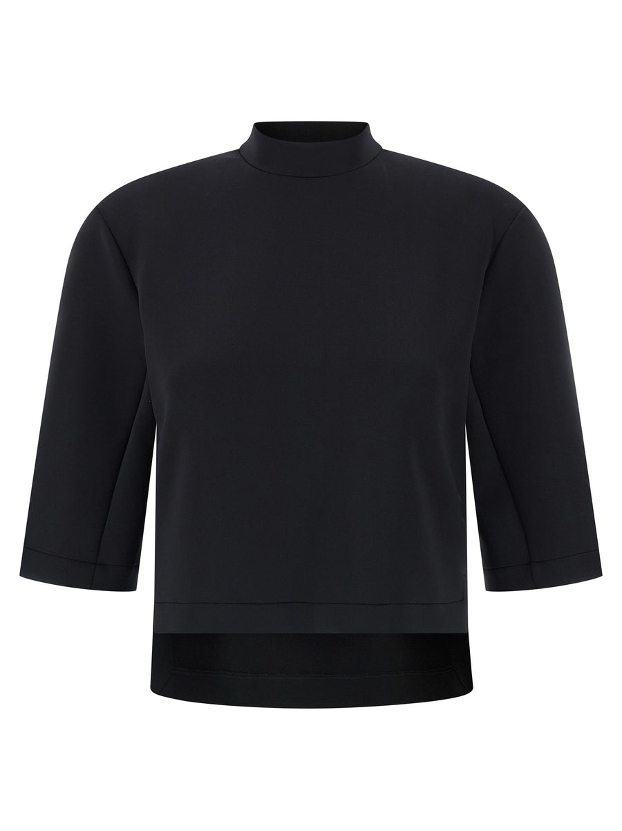 Moncler Genius 87% Polyester sweatshirt in black