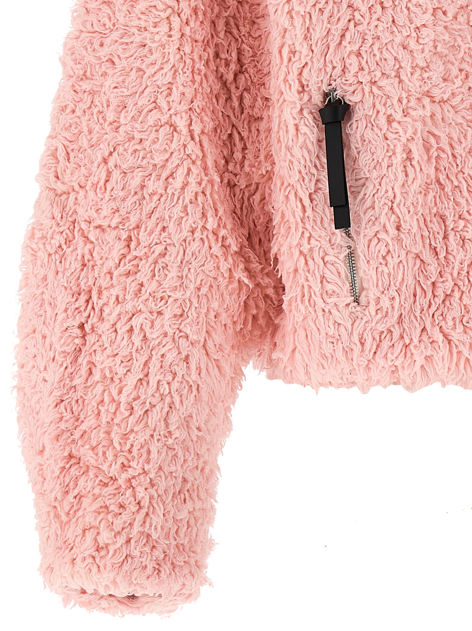 Jil Sander 100% cotton jacket in pink — view 4