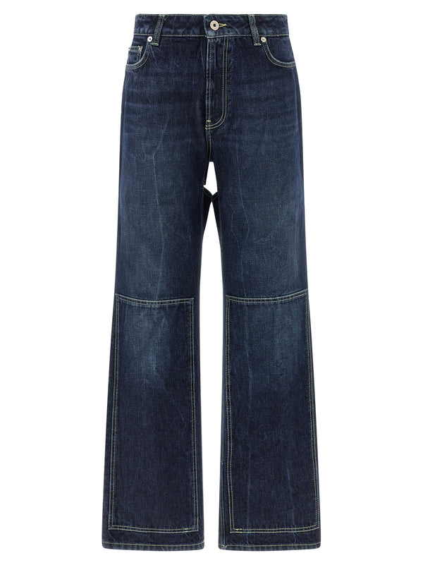 Jean Paul Gaultier 100% cotton jeans in blue