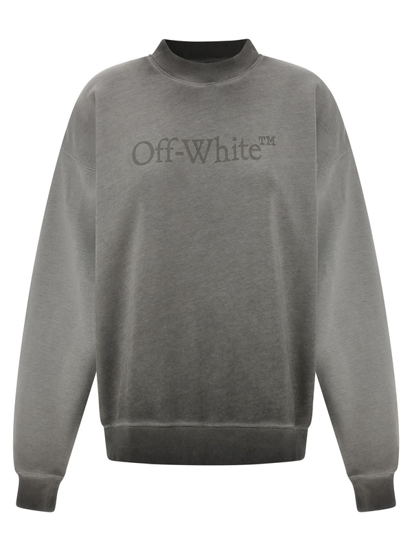 Off-White 100% Cotton sweatshirt in gray
