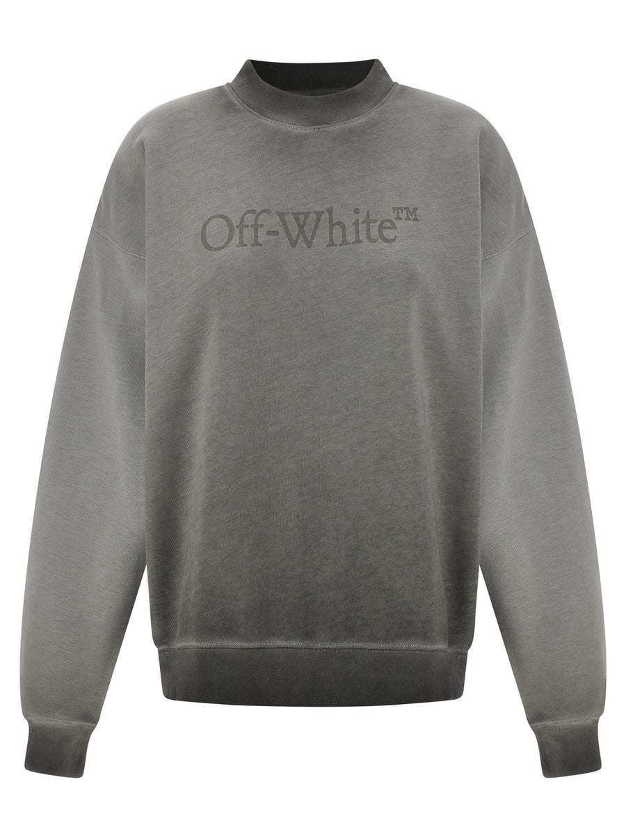 Off-White 100% Cotton sweatshirt in gray