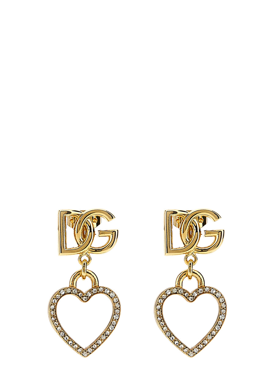 Dolce & Gabbana 80% Brass earrings in gold