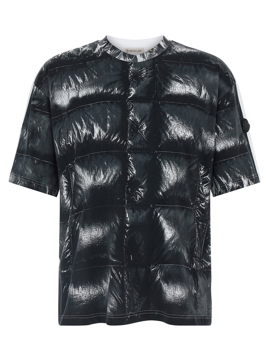 Moncler Genius 100% cotton t-shirt in black