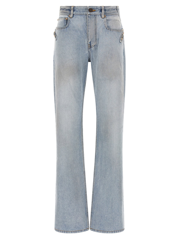Balenciaga 100% cotton jeans in blue