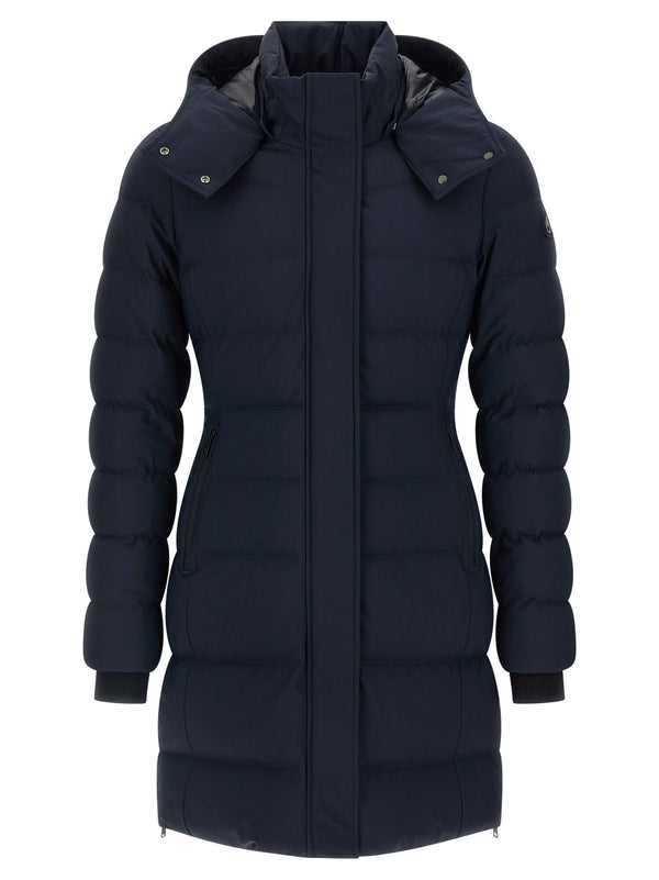 Moose Knuckles 76% Nylon down jacket in navy
