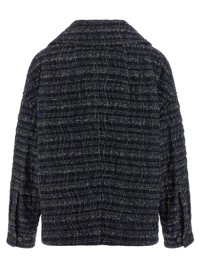 Missoni 63% Viscose overshirt in blue — view 2